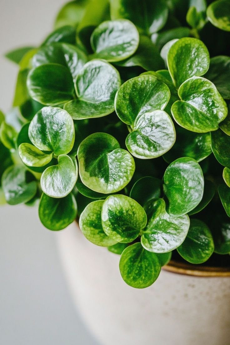Artificial Peperomia Plant, Faux Green Plant Decor, Prune Peperomia for Home, Indoor Artificial Plant India, Realistic Fake Peperomia, No Maintenance Green Plant