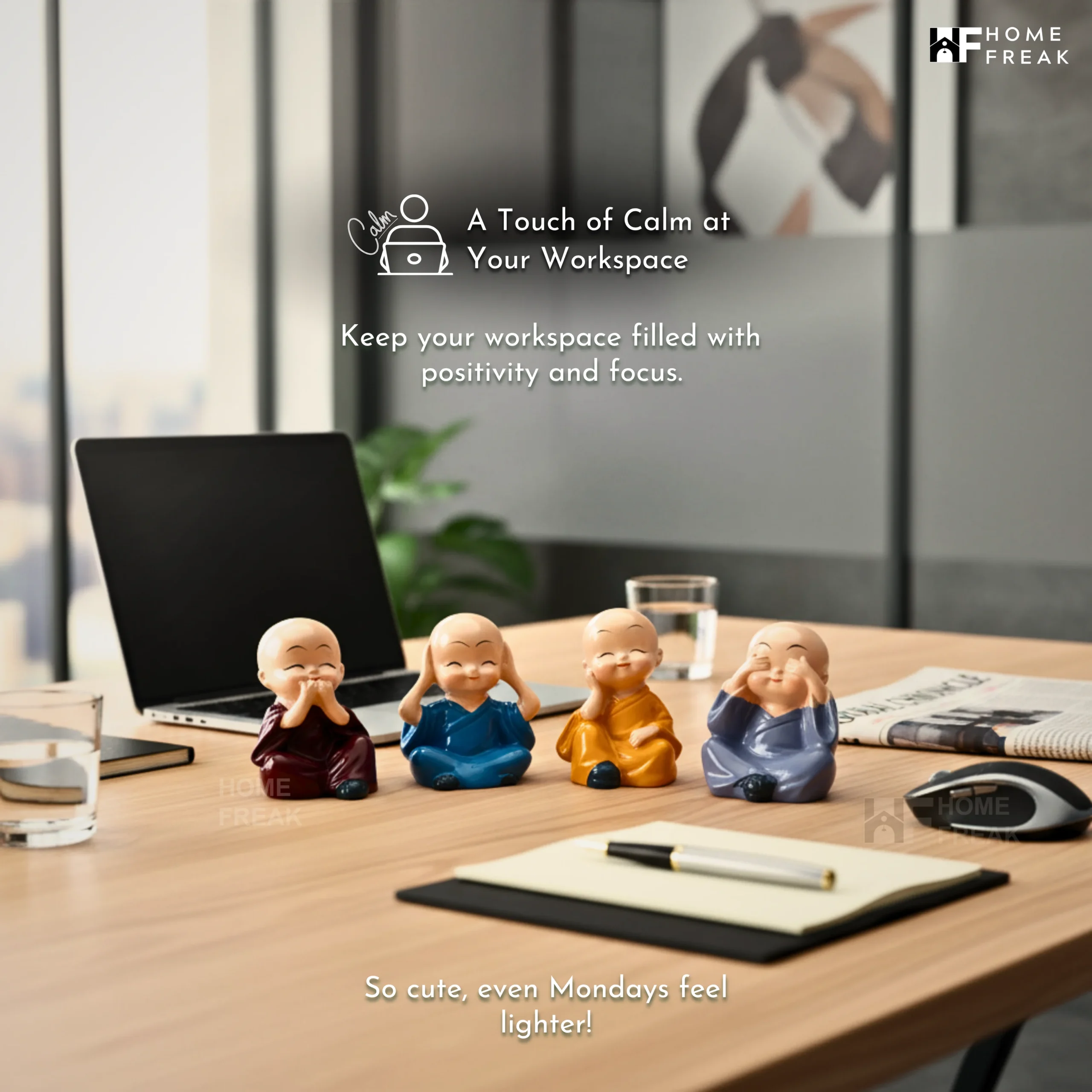 homefreak-baby-monk-set-of-4-on-table-decor-office-desk