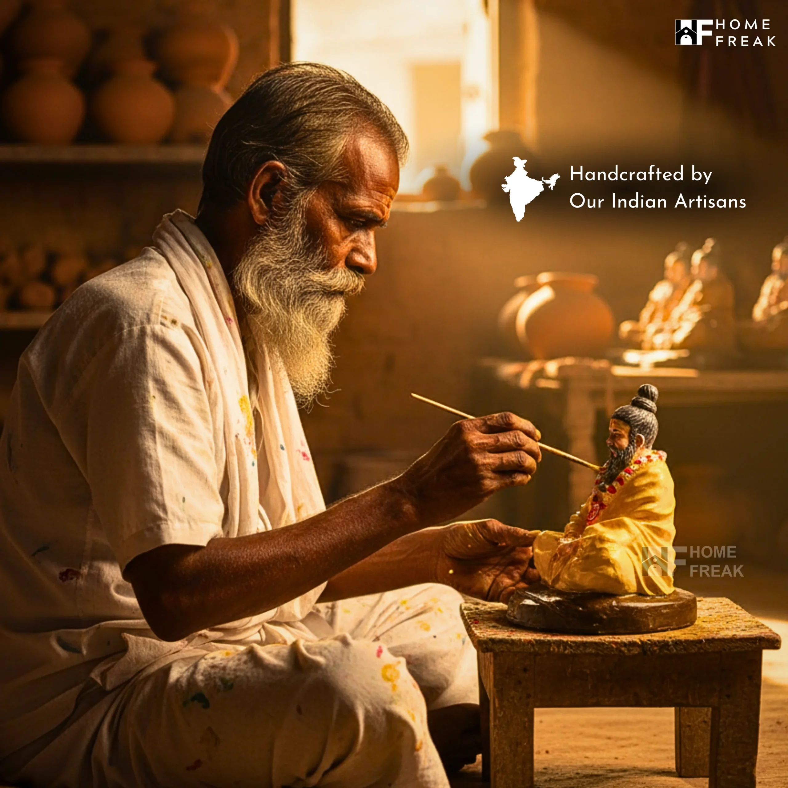 premanand-ji-maharaj-idol-handcrafted-decor-home-freak-made-in-india