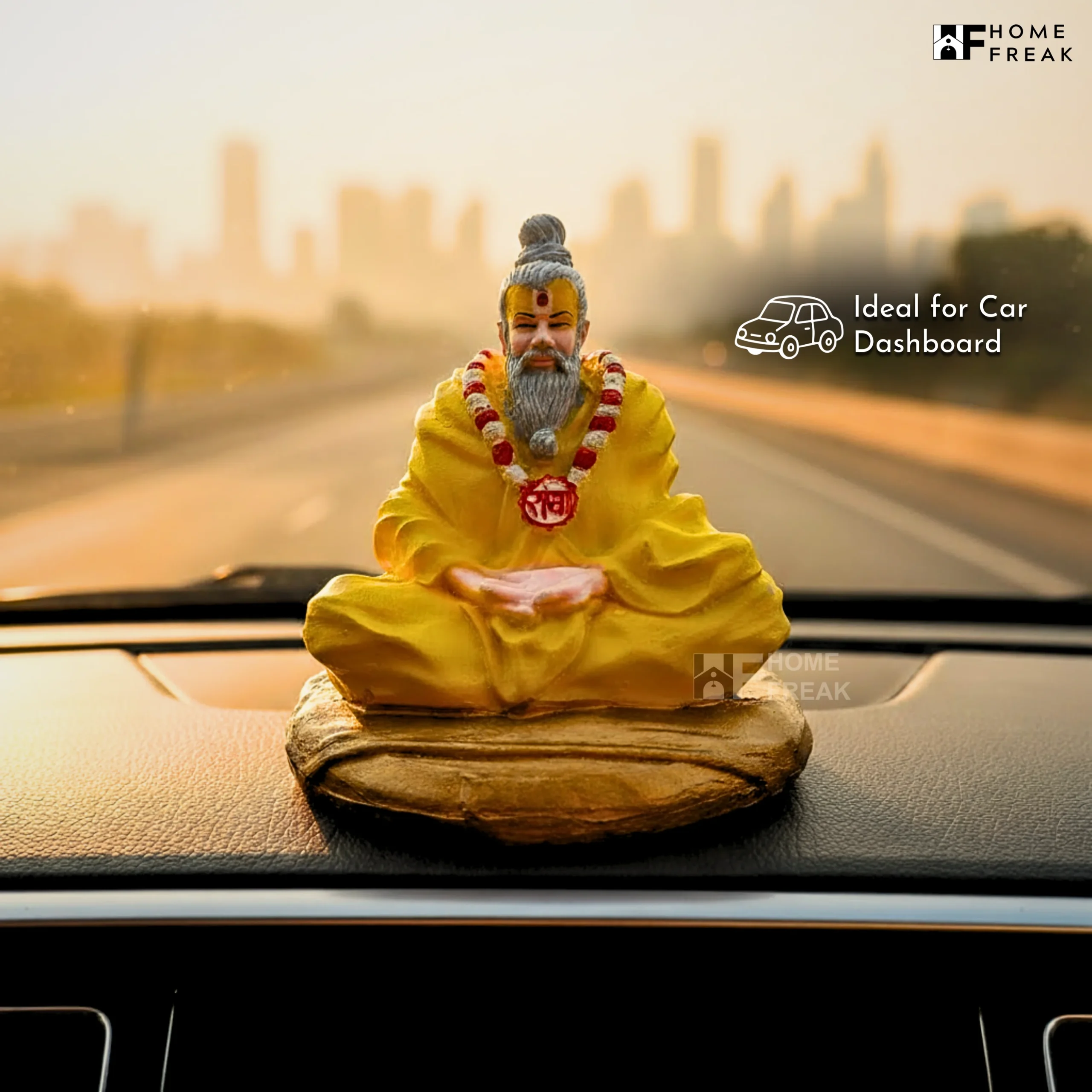 premanand-maharaj-idol-for-car-dashboard-home-freak-dashboard-idol